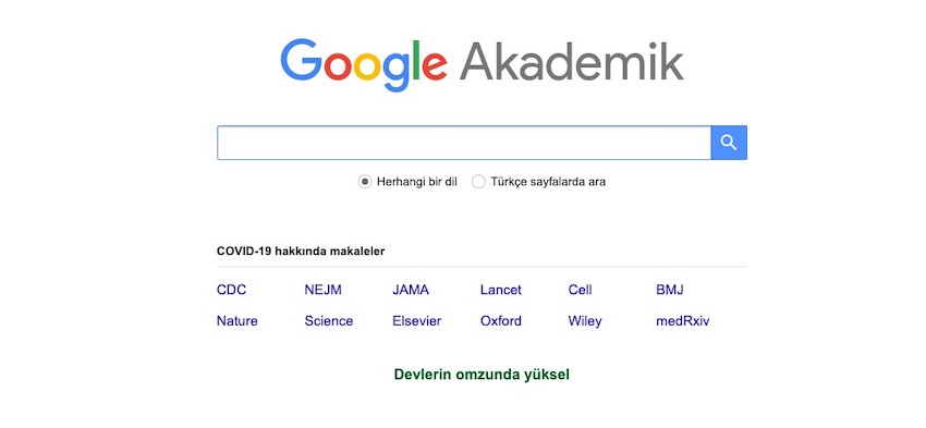 google akademik