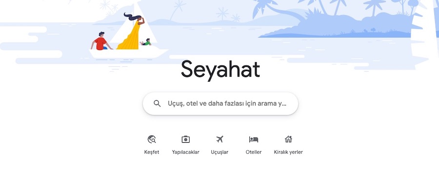 google seyahat