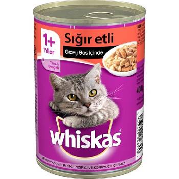 Whiskas Biftekli Konserve Kedi Maması