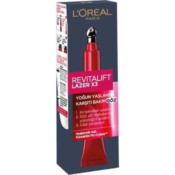 L'Oréal Paris Revitalift Lazer X3 Yaşlanma Karşıtı Göz Altı Kremi