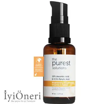 The Purest Solutions Aydınlatıcı ve Ton Eşitleyici C Vitamini Serumu