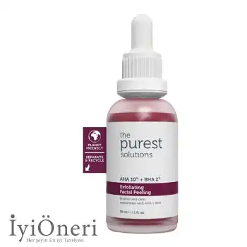 The Purest Solutions Canlandırıcı & Cilt Tonu Eşitleyici AHA-BHA Peeling Serum